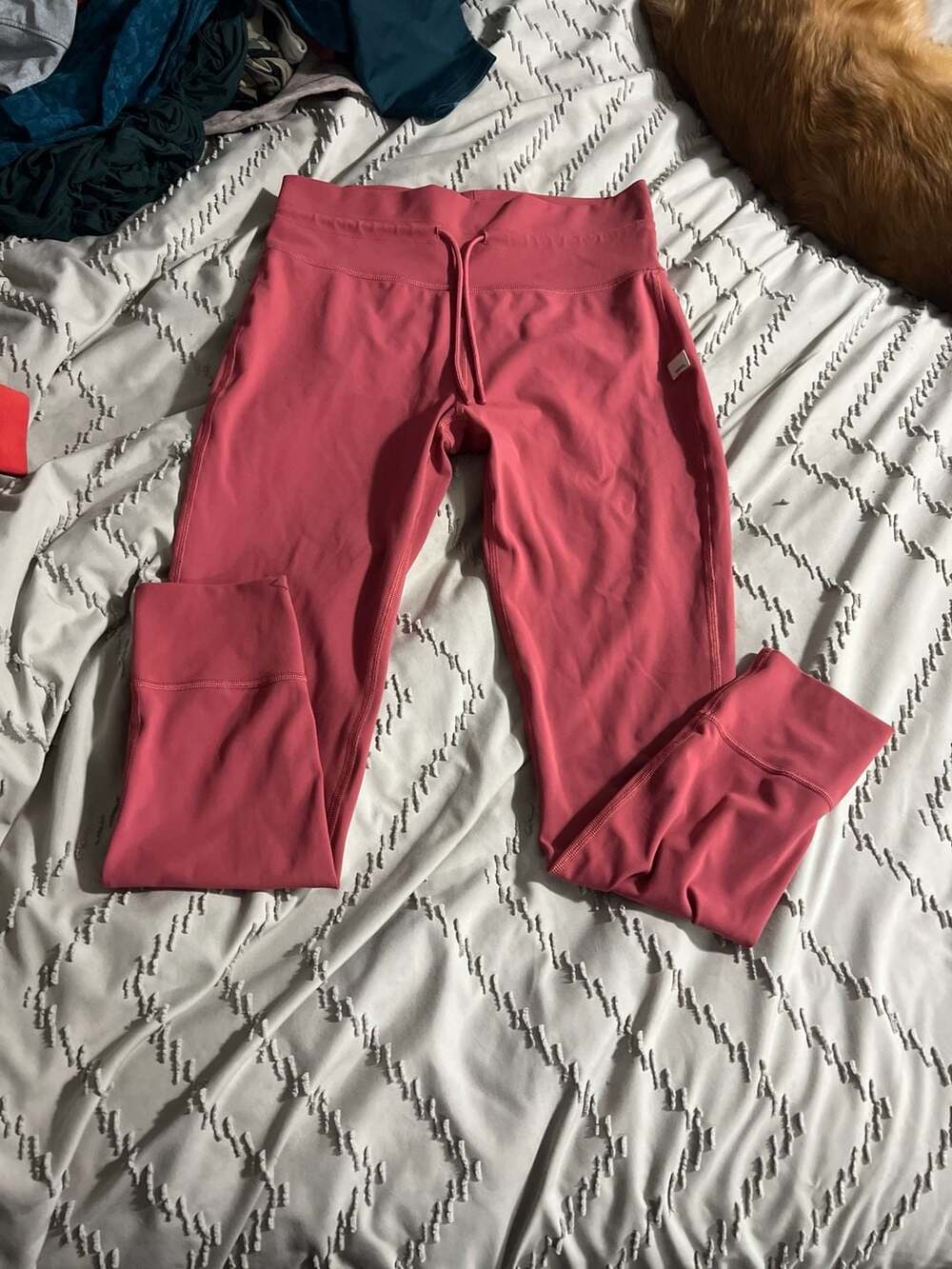 Vuori Performance Jogger in Raspberry